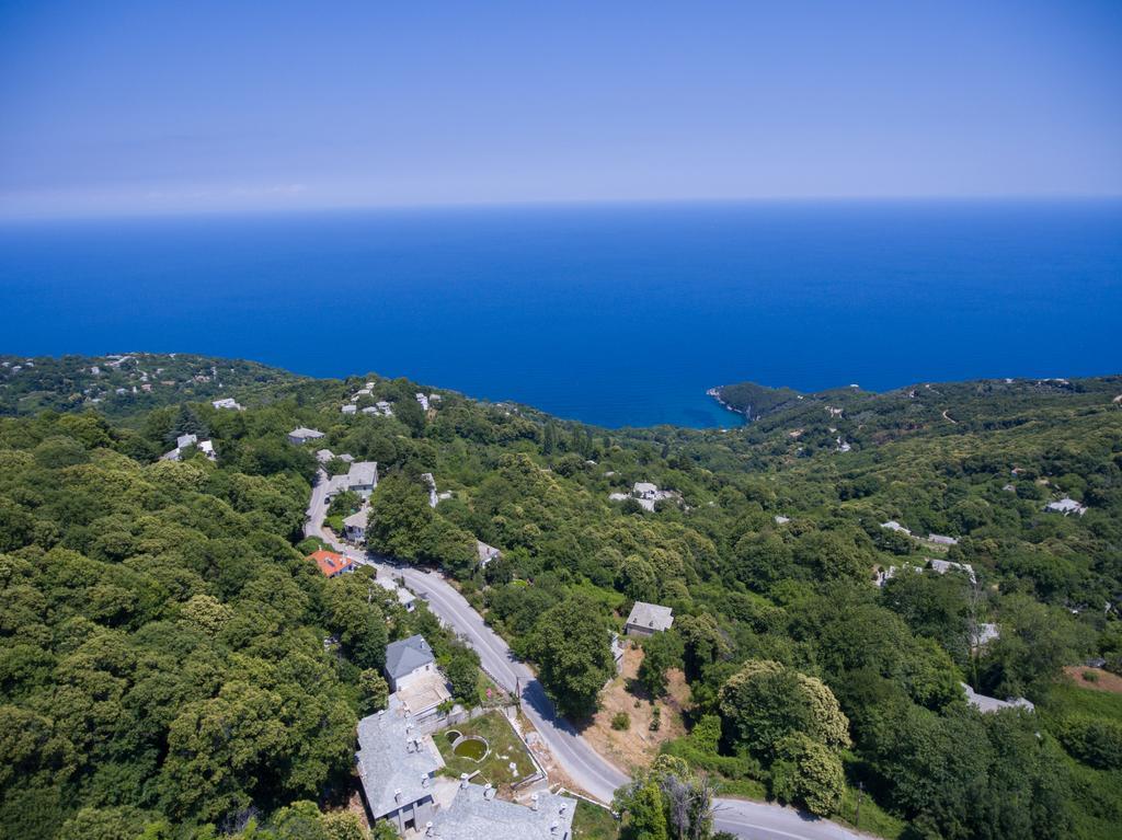 Luxury Villa With Pool In Tsagarada Exterior photo